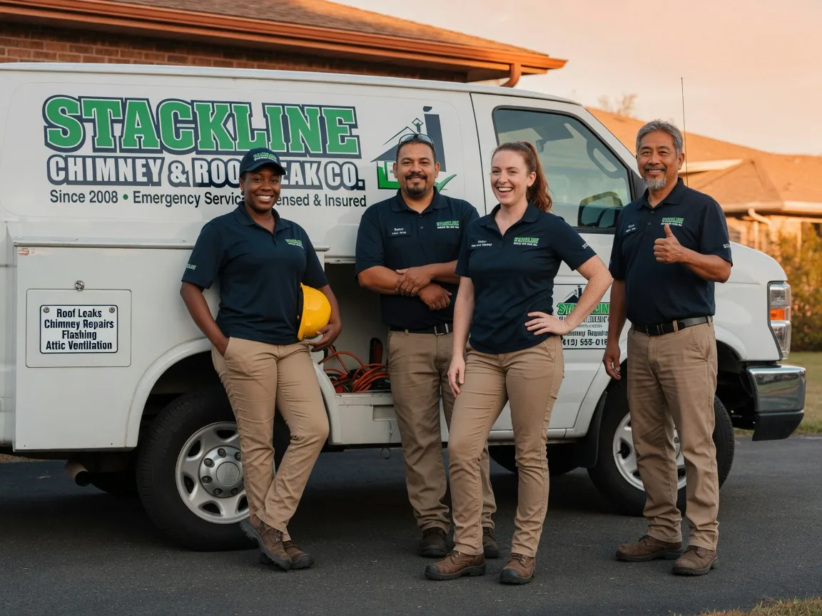 Chimney flashing repair company in Stockbridge, GA